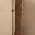 رف خشبي ديكور شاشة