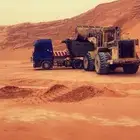 لتوريد رمل احمر ابيض بحص دفان تحميل مخلفات