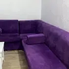 كنب زاويه خمس قطع استخدم سنه نظيف