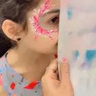 رسم على الوجه