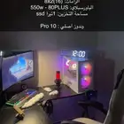 للبيع بي سي قيمنق pc gaming نظيف جدا