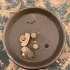 ساعه قديمه خراشه
