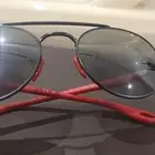 نظاره فراري راي بان Ray-Ban اصليه موديل نادر لون احمر وأسود