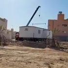 سطحه ونش شمال الرياض غرفه بركس نقل برتبل بيع غرف بركسات
