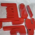 واجهات كلادنق حروف بارزة. استيل. اكرليك. زنكور. بنرات .استي