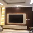 ديكور تلفزيون صالات مع الطاولات مع الاناره تنفيذي