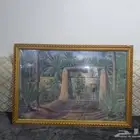 لوحه منظر تراثي