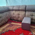 كنب ظهر زاويتين 4 4 نظيف جدا مع ستاره