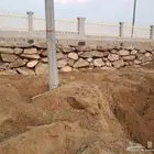 بوكلين لبنا الحجر وقص الارضي والهدم العمار