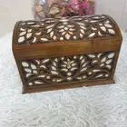 صناديق خشب جوز مع صدف