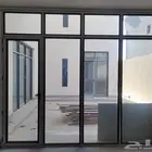 المنيوم قزاز واجهة و دريشة دبل