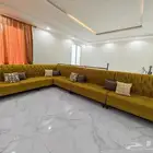 كنب شبه جديد نظيف جدا اسفنج الراجحي ممتاز بدون عيوب