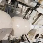 نحت حجر طبيعي مغسل وطاولات