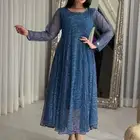 فستان قصير عيد كلوش دانتيل عرس زواج