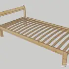 سرير خشب