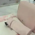 شنطة بيبي وردي ماركة أرماني أصلية من البوتيك