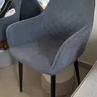 2 كرسي ازرق