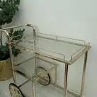 عربة قهوه شبه جديده