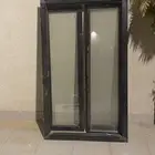 نوافذ من الامنيوم اسود
