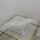 طاولات ستيل واكريلك وقزاز شريتها ب 1700