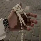 مسباح سبحة عظم جمل طبيعي