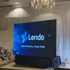 شاشات عملاقه للمناسبات واضاءات بجميع انواعها