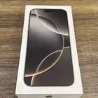 آيفون 16 برو ماكس لون تيتانيوم 256G جديد