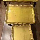 طاولات خدمه ذهبيه   طاولة خدمه