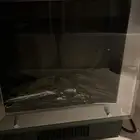 مدفأة كهربانية بديكور حطب