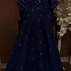 فستان سهره للبيع اللون ازرق بحري
