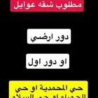 مطلوب شقه للاجار