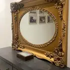 مرايا كلاسيكيه ذهبي مميزه جدا بدون عيوب