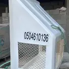 صندوق مكيف خارجى غطاء شفات خارجى فبر جلاص