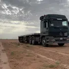 تريلة سطحة سقس لنقل جميع البضائع والحديد