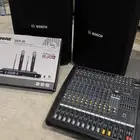 سماعات بوش مع ميكسر احترافي لم تستخدم