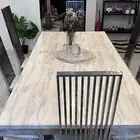 طاوله كبيره 8 كراسي للبيع مستعجل