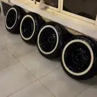 جنوط مرسدس وكفرات مقطعات