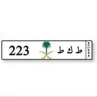 لوحة حروف قفل وارقام 223