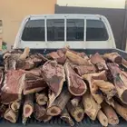 خشب للبيع محلى