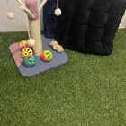 خداشة قطط مع مخدات