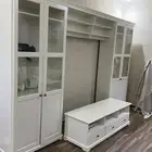 مكتبة تلفزيون شبه جديد ايكيا