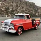 كلاسك شفر اباتشي 1959 نظيف جدا سيرا سلفرادو