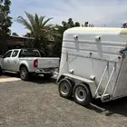 عربه خيل مستورده فيبر عن الحراره للتوصيل