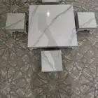 طقم طاولة 10 قطع خشب أرضي طاولة 2 كبيره