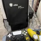 سوني 5 نظيف استخدام قليل معه يدين اصليه محمل عليه العاب