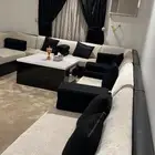 كنب متواصل طاوله