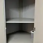درج خمس بيبان رفوف ودرج زاويه مع درج عبايات