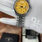 ساعة وست اند (ام صليب) الأصلية باللون الأصفر