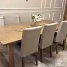 طاولة طعام من ايكيا فخمه مع 8 كراسي