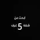 ابحث  عن شقة 5 غرف